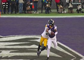 Joey Porter Jr. saves TD as he knocks ball out of Likely's hands in end zone