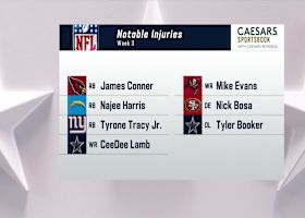 Rapoport shares notable Week 3 injury update | 'NFL GameDay Kickoff'