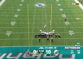 Riley Patterson's 29-yard FG extends Dolphins lead over Saints