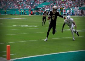 Tyler Shough takes read option scamper for the two-point conversion