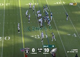 Hurts' play-action pass finds Goedert for 14 yards