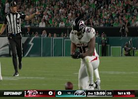 Falcons' well-executed outside-zone play yields 15-yard rush by Allgeier