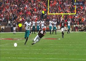 Martin Emerson Jr. picks off Lawrence's ambitious deep launch