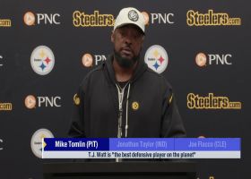 Mike Tomlin: 'T.J. (Watt) is the best defensive player on the planet'