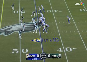 Kyren Williams' 20-yard burst gets Rams into Eagles' territory on L.A.'s first drive