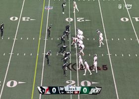 Stroud's 16-yard laser to Dell moves chains on Texans' opening third-down attempt vs. Jets