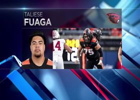 Zierlein: Taliese Fuaga would 'start right away' for Steelers | 'Path to the Draft'