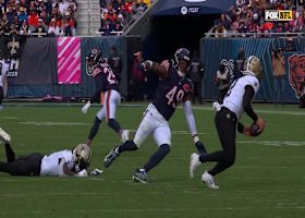 Tremaine Edmunds trips up Rattler to bag another sack for Bears vs. Saints