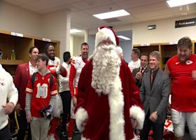 Andy Reid addresses Chiefs following clinching No. 1 seed in AFC Playoffs