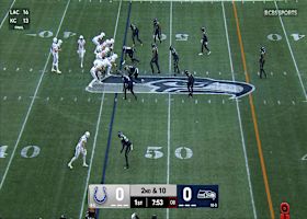 Abdullah showcases his speed on a 14-yard reception