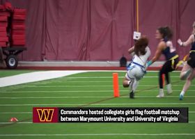 Battista: Commanders hosted collegiate girls flag football matchup | 'The Insiders'
