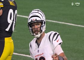 Joe Flacco flicks a 38-yard deep ball perfectly into the hands of Iosivas