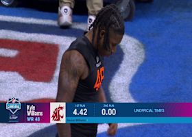 Kyle Williams runs official 4.40-second 40-yard dash at 2025 combine
