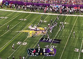 Jeshaun Jones' comeback route creates separation and a 20-yard gain