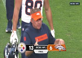 Damontae Kazee INT off Bo Nix ends match vs. Broncos