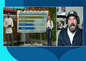 Panthers-49ers MNF fantasy projections | 'NFL Fantasy Live'