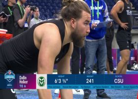 Dallin Holker's 2024 NFL Scouting Combine workout