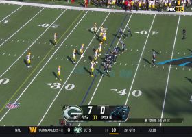 Kenny Clark sniffs out Panthers' trick play