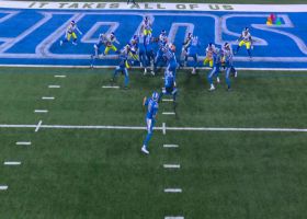 Montgomery's opening-drive TD marks Lions' first playoff score in Detroit since 1994