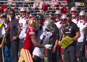 Ja'Lynn Polk makes back shoulder grab for 21 yards vs. 49ers