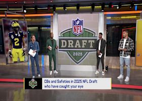 Which CBs, safeties have caught your eye entering the 2025 NFL Draft? | 'GMFB'