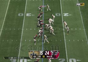 Carr's 13-yard laser to Kirkwood fits through a keyhole before hitting WR