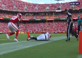 Burrow's TD strike to toe-tapping Iosivas puts Bengals back in the lead vs. Chiefs