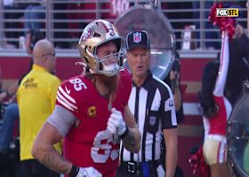 Kittle rumbles 33-yards on catch-and-run pickup