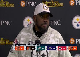 Mike Tomlin discusses divisional loss on the road to the Browns