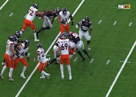 Will Anderson Jr. generates timely pressure to sack Bo Nix