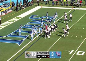 Trevor Lawrence's 2-point conversion extends Jags' lead to 15-3