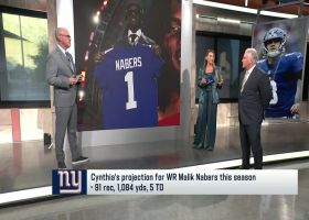 Frelund's Malik Nabers stat projections for 2024 | 'NFL GameDay: Season Preview'