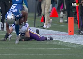 Kenneth Walker was nearly end zone bound before getting tripped up by Smith on 24-yard gain