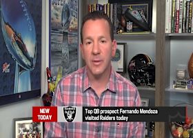 Rapoport: Top QB prospect Fernando Mendoza visited Raiders today | 'The Insiders'