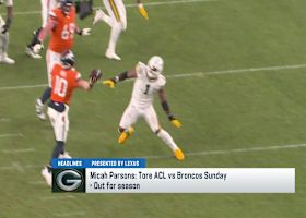 Rapoport: Micah Parsons (ACL) has high hopes to be back by next September | 'NFL GameDay Kickoff'