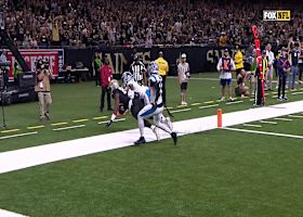 Saints' lead jumps to 29-0 after Carr's 16-yard TD strike to Juwan Johnson