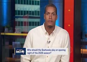 Who should play against Seahawks on opening night of 2026 season? | 'GMFB'