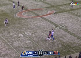 Higbee holds on to tough 27-yard wheel-route snag