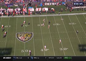 Lamar Jackson lofts 29-yard deep ball to Agholor in Broncos' territory