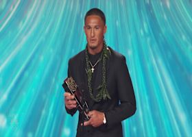 Tetairoa McMillan wins the 2025 AP Offensive Rookie of the Year