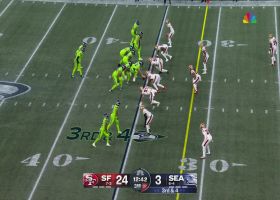Nick Bosa's seventh sack of '23 pushes Seahawks out of FG range