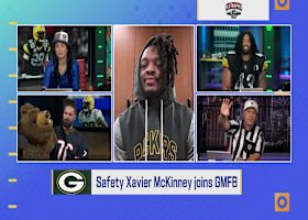Xavier McKinney joins 'GMFB' to highlight Micah Parsons' addition to Packers defense
