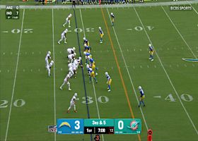 Odafe Oweh secures his first sack as a Charger less than a week after being acquired from Ravens