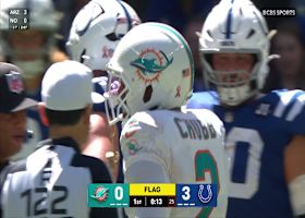 Bradley Chubb's first sack of '25 drops Jones for a 10-yard loss