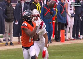 Can't-Miss Play: Stidham's 52-yard launch to Mims gets Broncos inside Pats' 10-yard line