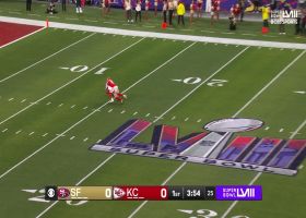 Tommy Townsend's booming 62-yard punt ends with Joshua Williams' hit-stick tackle
