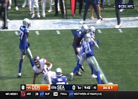 Rayshawn Jenkins' powerful tackle forces Broncos into punt formation