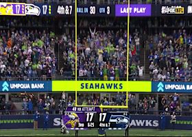 Reichard's 48-yard FG puts Vikings back on top vs. Seattle