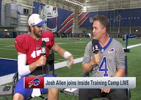 Josh Allen on Joe Brady being hired as Bills HC | 'Inside Training Camp Live'