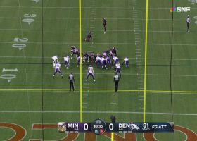 Will Lutz gets Broncos on board with 31-yard FG